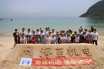 陽春四月，海藍(lán)三門島狂歡之旅
