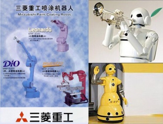 三菱噴涂機(jī)器人春節(jié)不打烊，海藍(lán)機(jī)電道一聲：新春快樂！