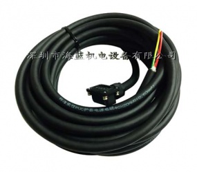 三菱電機電源線MR-PWS1CBL5M-A1-L，三菱MR-JE，MR-J4,MR-J3系列電機專用